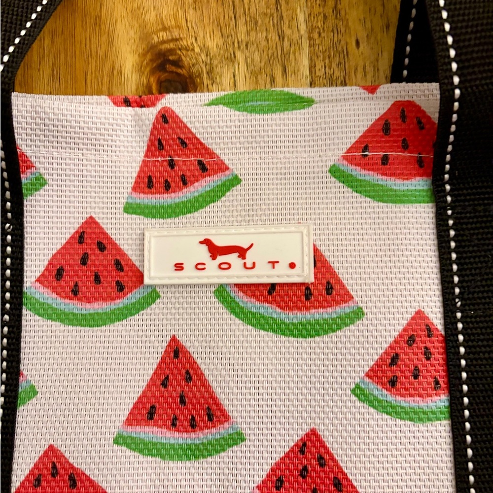Scout Roadtripper Open-Top Tote in Watermelon NWT - Picture 3 of 6